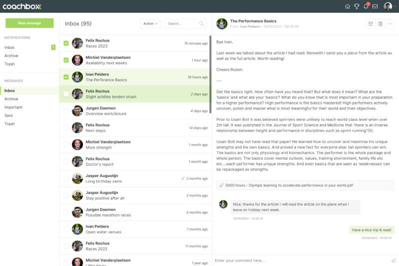 All feedback in one place