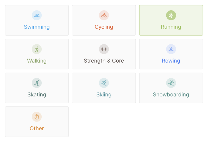 Filter zones by sport