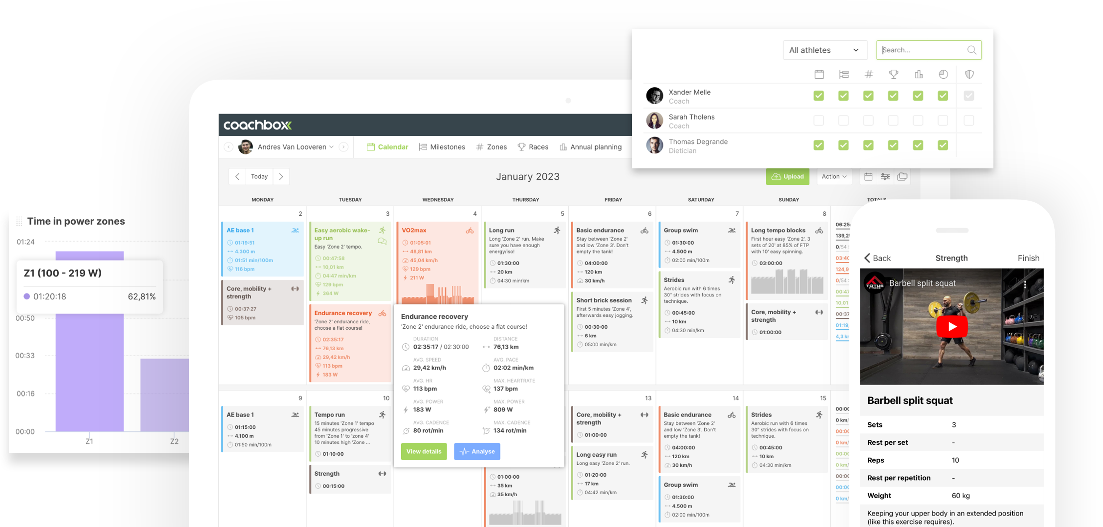 Coachbox software overview
