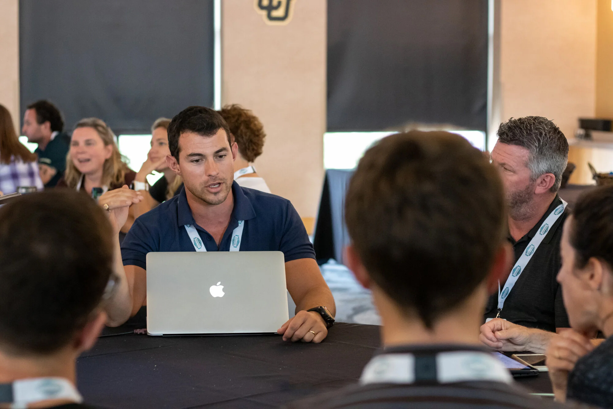 Coaches learning at Coachbox academy